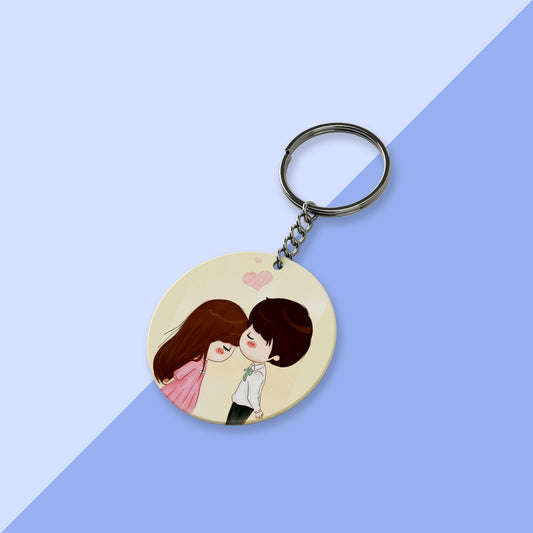 Personalized Acrylic Keychain (Circle) - KEY021