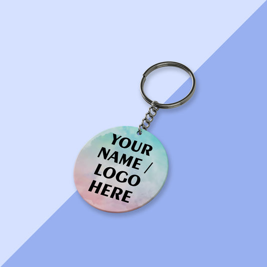 Personalized Acrylic Keychain (Circle) - KEY021