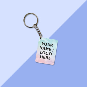 Personalized Acrylic Keychain (Rectangle) - KEY022