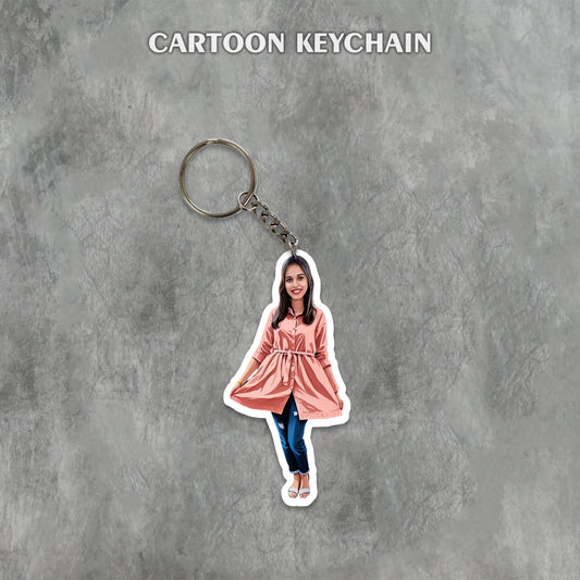 Personalized Photo Keychain - KEY015