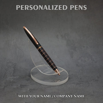 Personalized Pens Black & Rose Gold - PM002