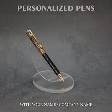 Personalized Pens Black & Gold - PM005