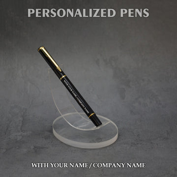 Personalized Pens Black & Gold - PM012