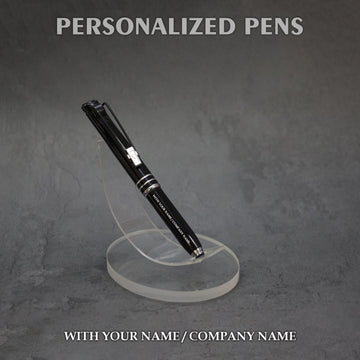 Personalized Pens Black & Silver - PM013