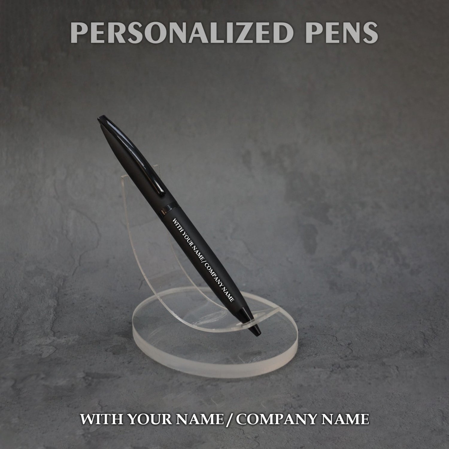 Personalized Pens Black Matt - PM014