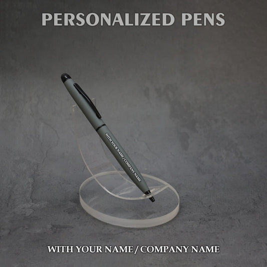 Personalized Pens Grey Matt - PM018