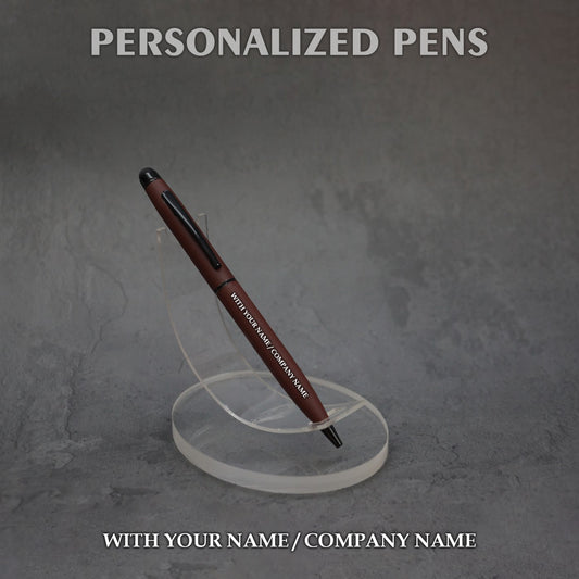 Personalized Pens Brown Matt - PM019