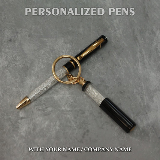 Personalized Pens Black & Gold - PM033